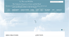 Desktop Screenshot of iswasandwillbe.com